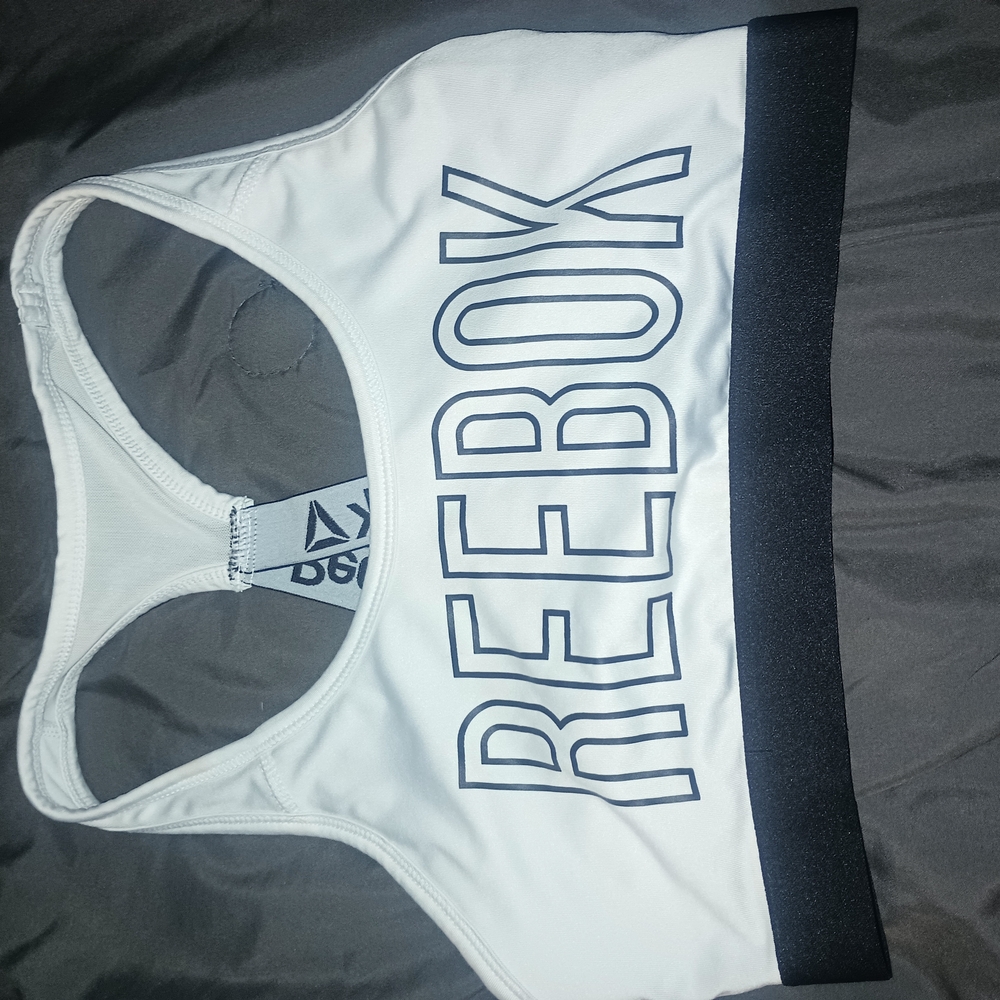 Reebok Women's White Sports Bra